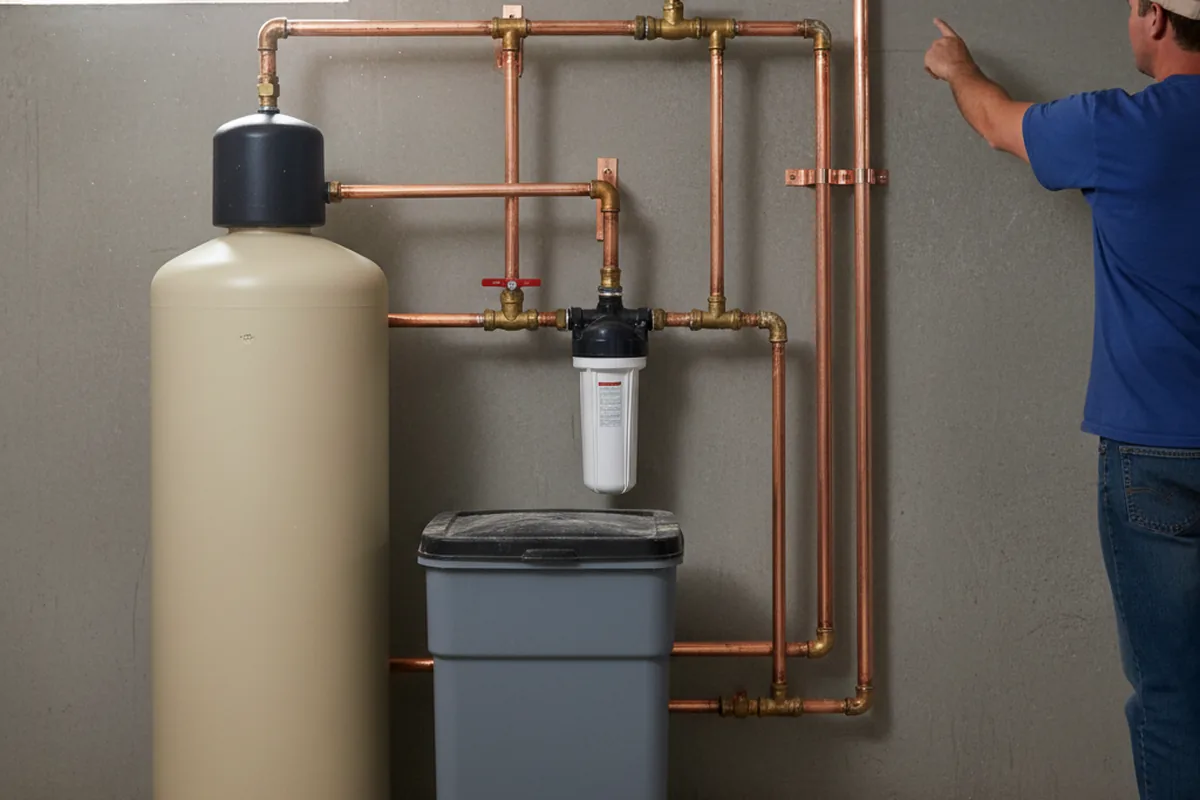 Whole-house water treatment system installed in Nellis Afb